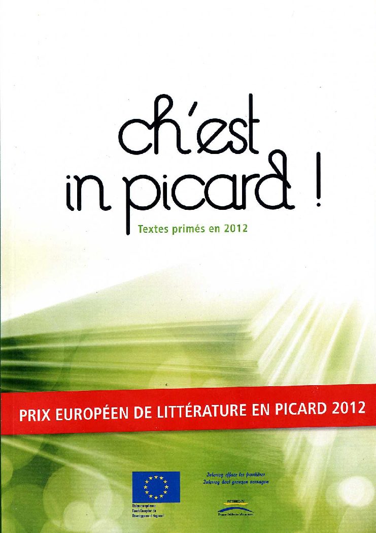 Prix de littérature en picard 2012