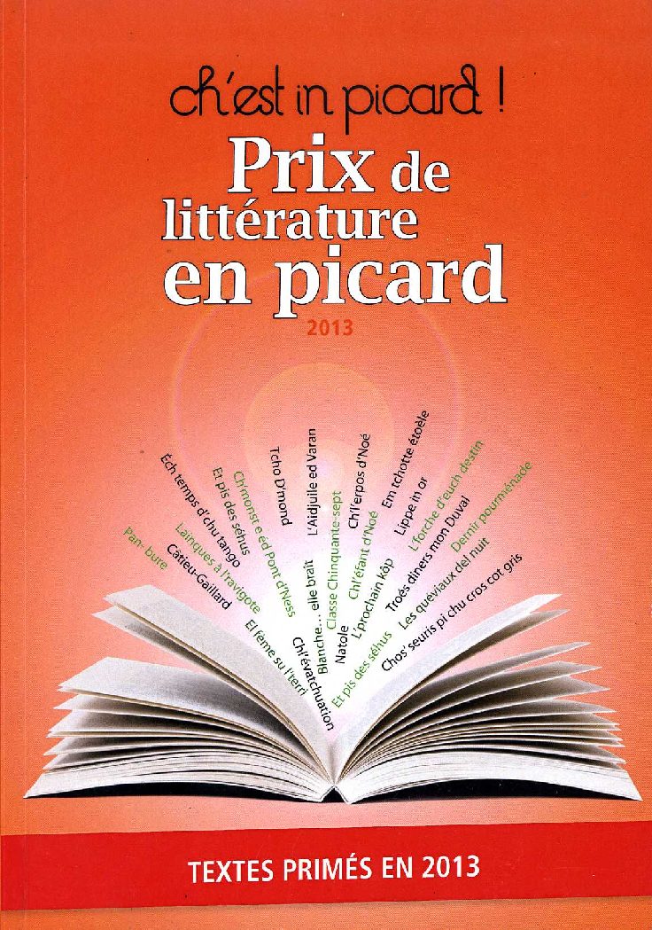 Prix de littérature en picard 2013