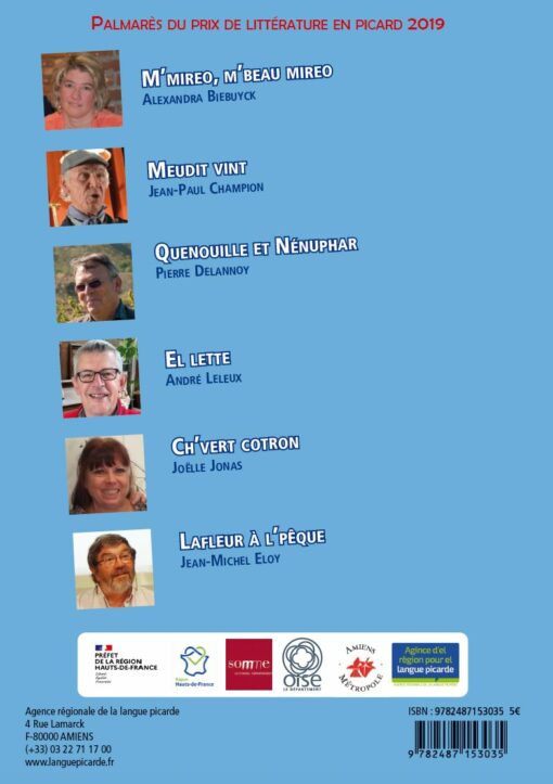 Prix de littérature en picard 2019 – Image 2