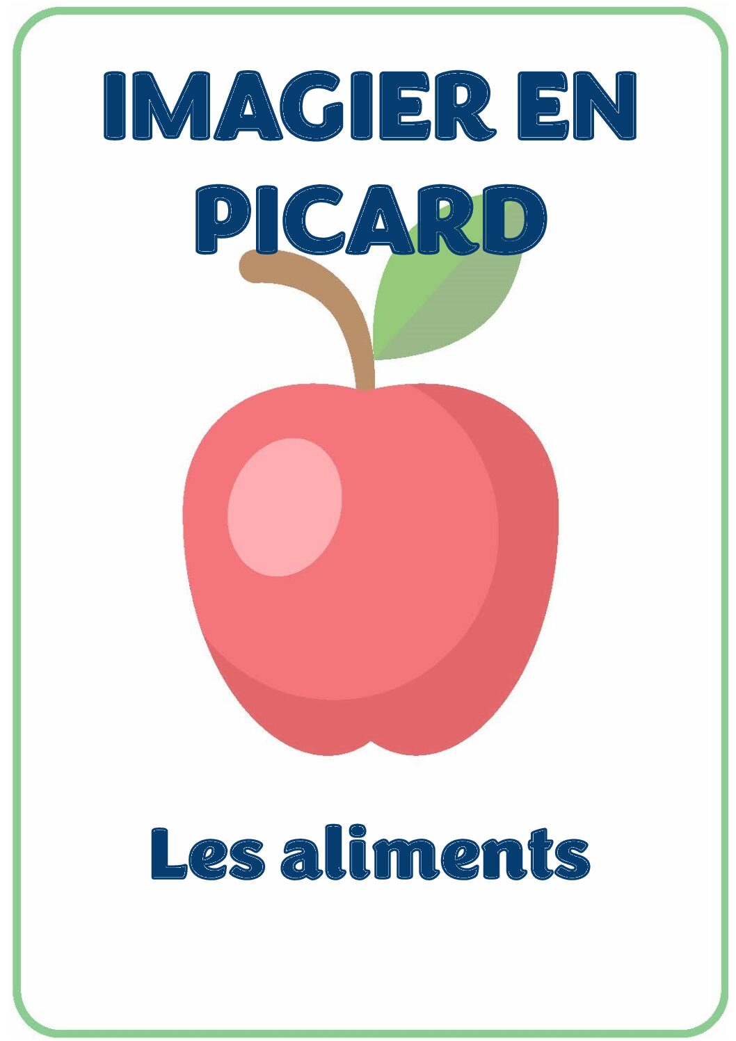 Flashcards - Les aliments