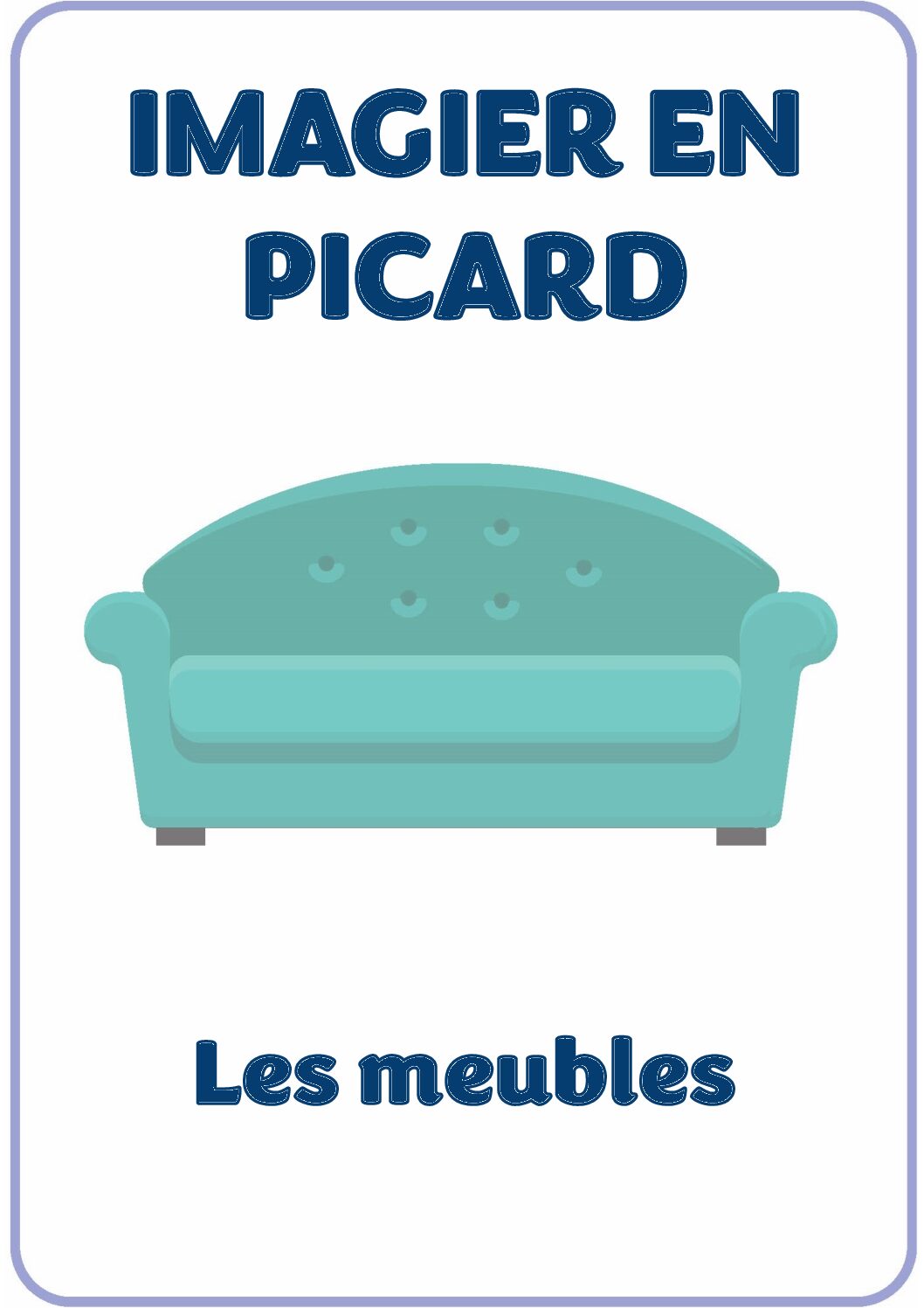 Flashcards - Les meubles